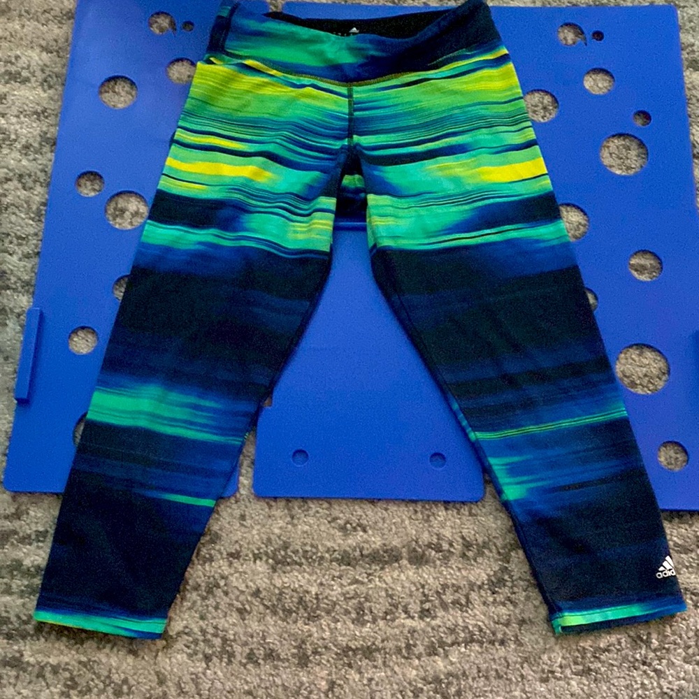 Adidas cropped climalite leggings